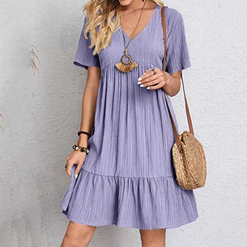 Anika | V-Neck Dress