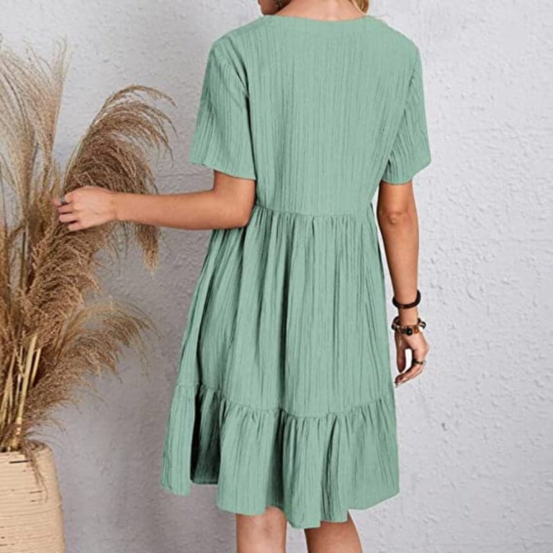 Anika | V-Neck Dress