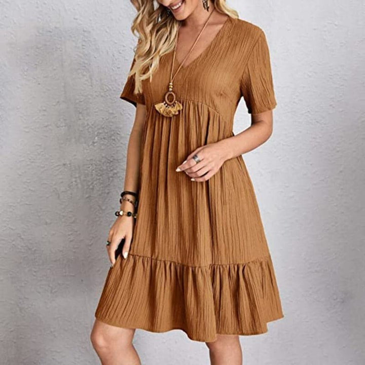 Anika | V-Neck Dress