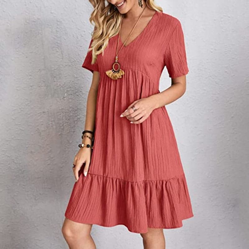 Anika | V-Neck Dress