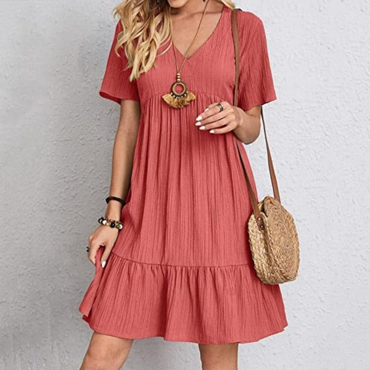 Anika | V-Neck Dress