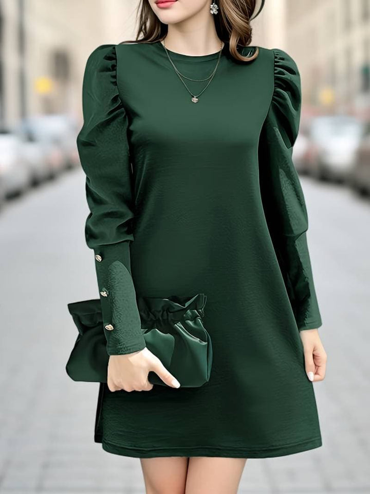 Isolde | A-Line Long Sleeve Dress