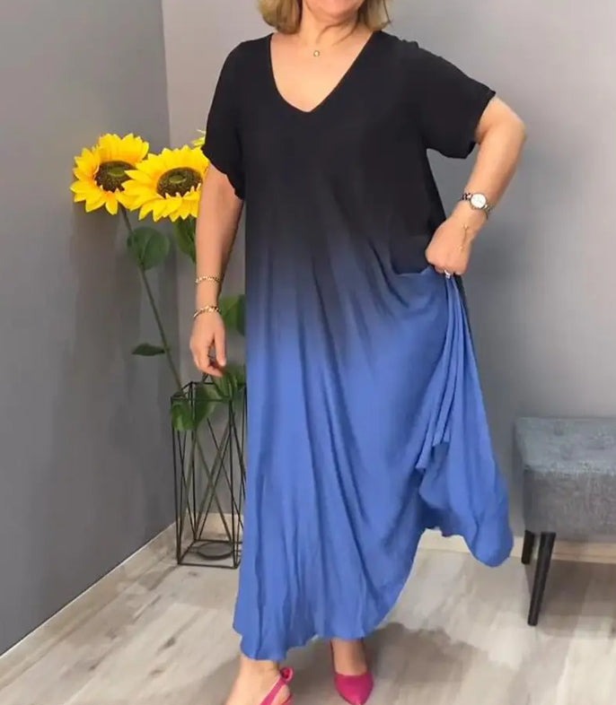 Lila | V-Neck Dress