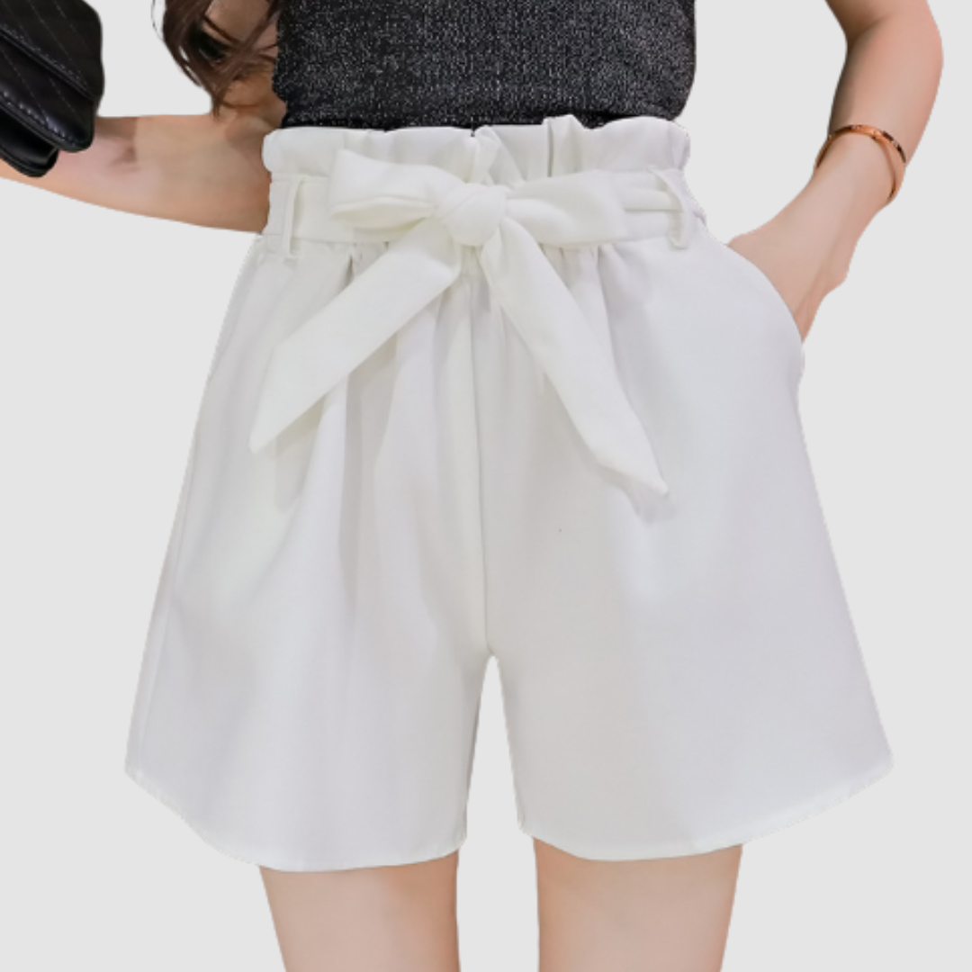 Zara | Paperbag Waist Shorts