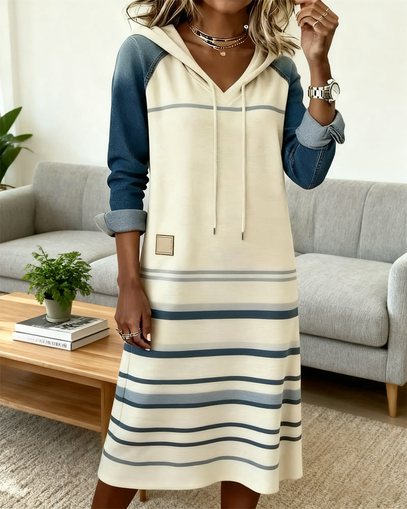 Elena | Hooded Dress