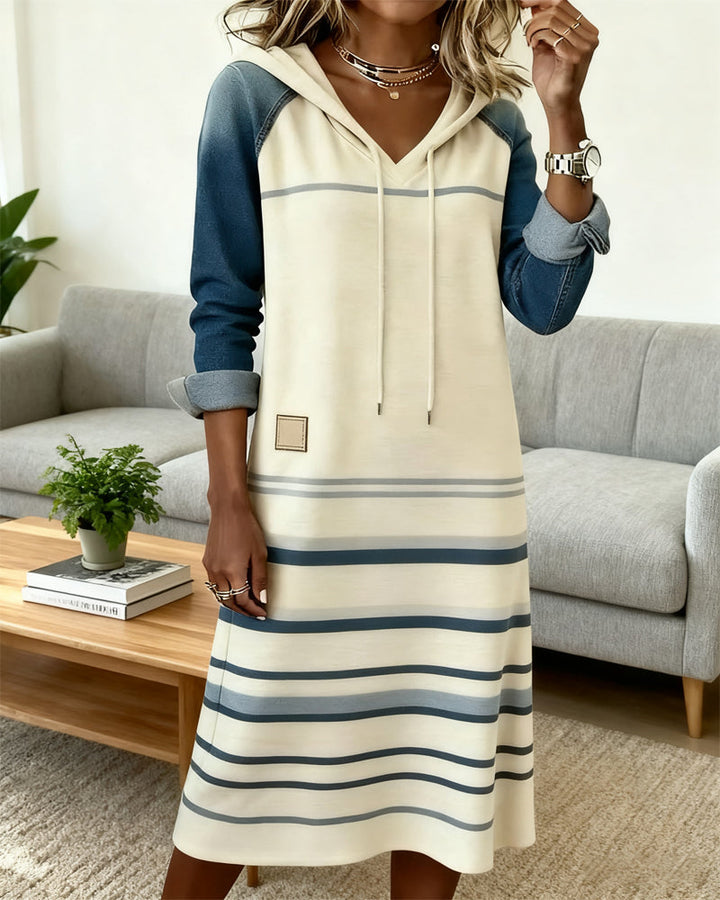 Elena | Hooded Dress