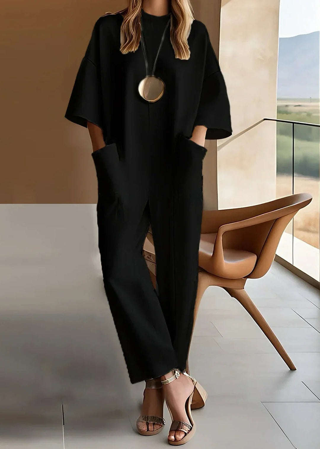 Lila | Short Sleeve Jumpsuit