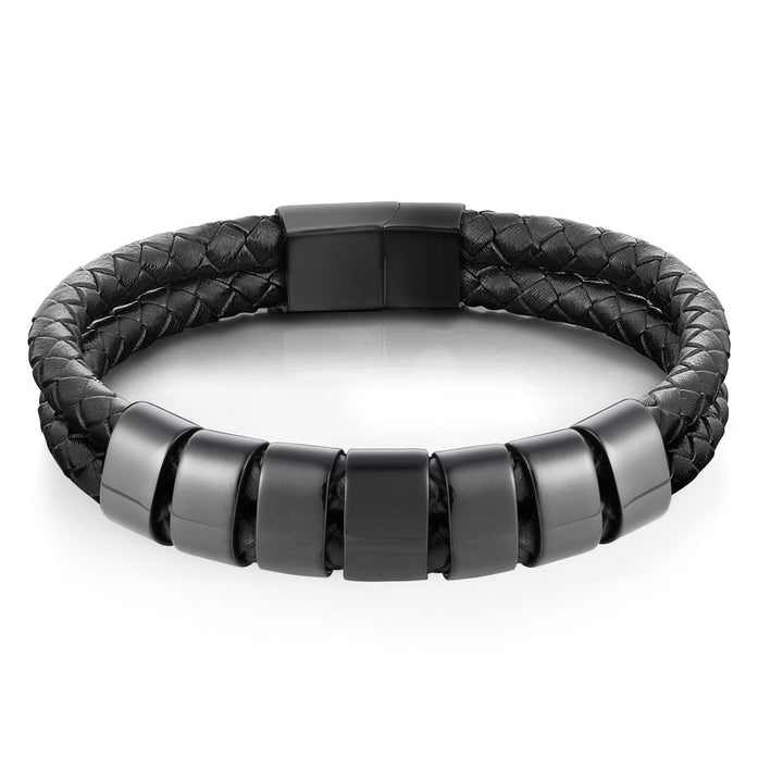 Minimal Personalized Name(s) Leather Bracelet