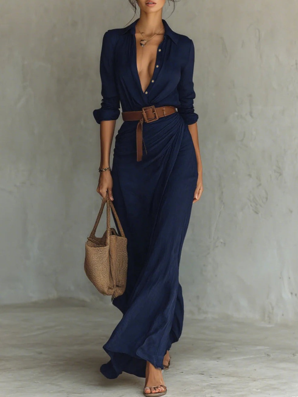 Amara | Casual Shirt Dress