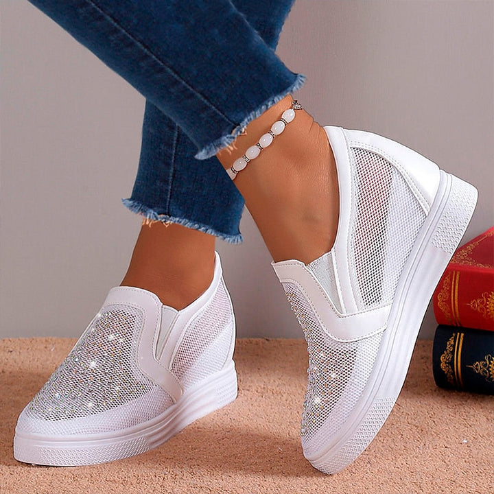Monica Secrets | Modern Sparkle Sneakers