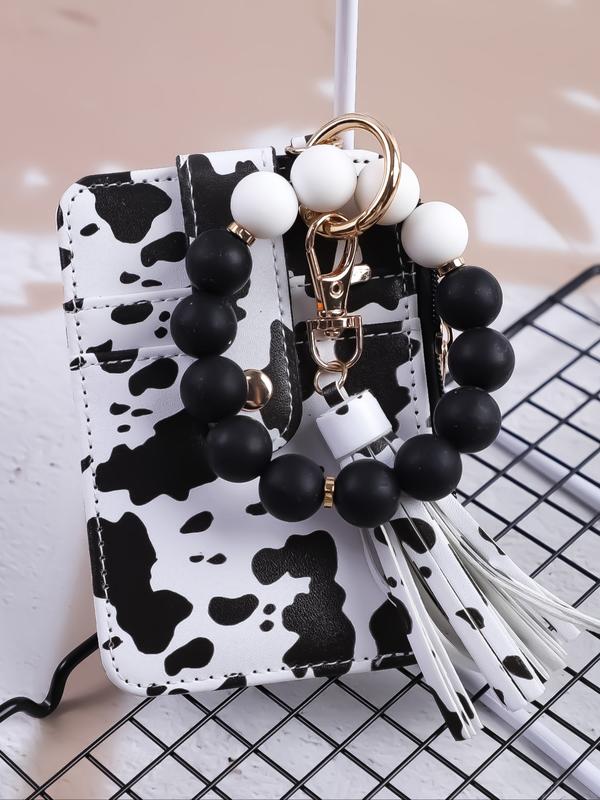 Monica Secrets | Trendy Keychain with Beads and Tassel