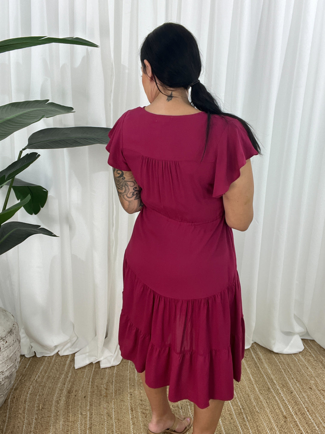 Adele | V-Neck Dress