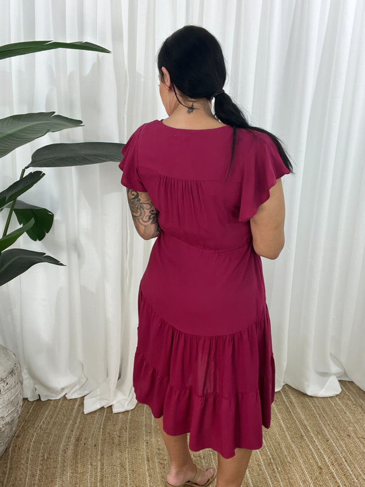 Adele | V-Neck Dress