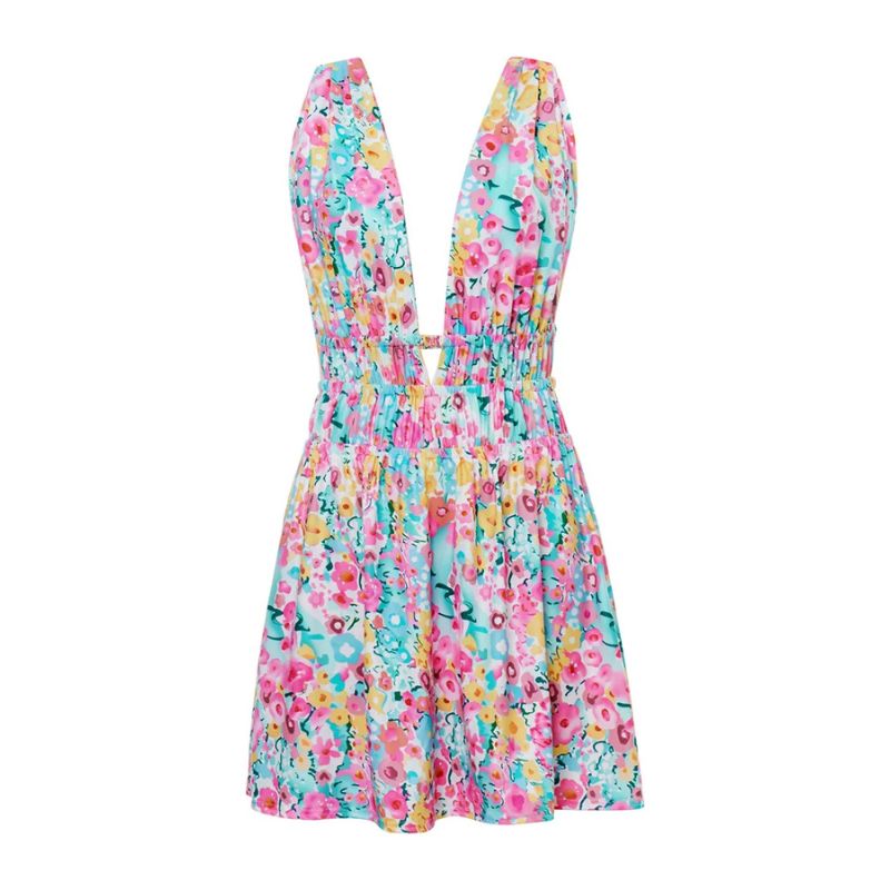 Isolde | Sleeveless Skater Dress
