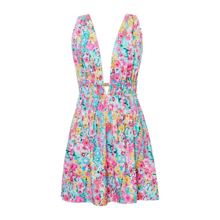 Isolde | Sleeveless Skater Dress