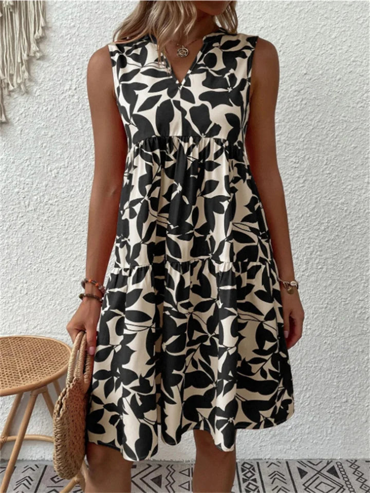 Amara | Sleeveless A-Line Dress