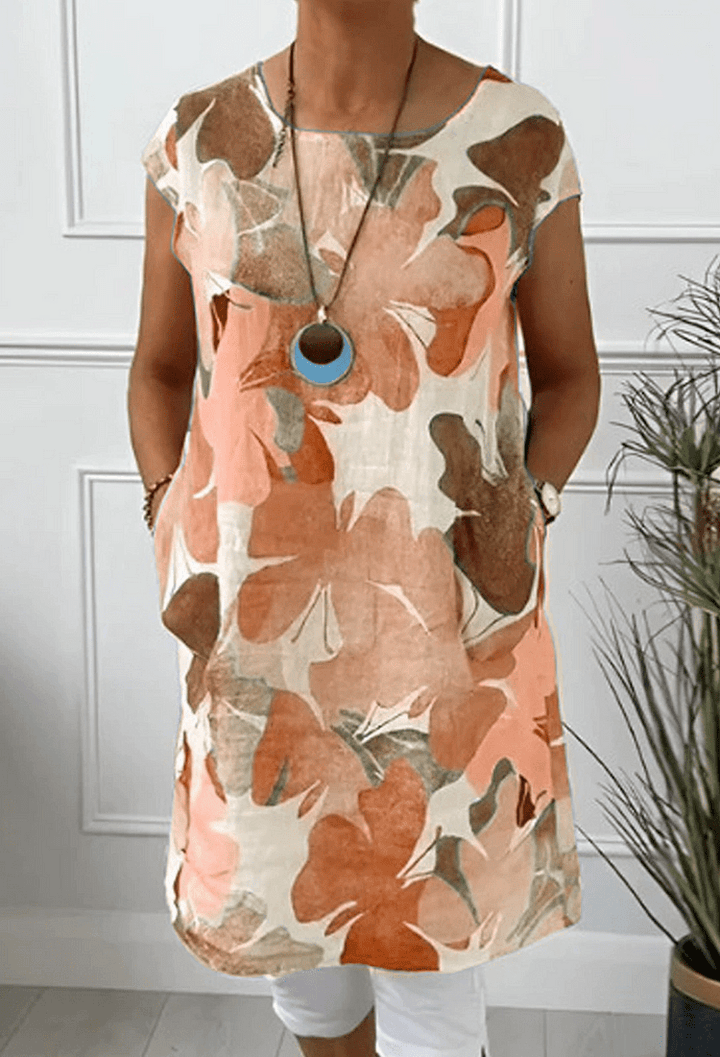 Elysia | Floral Midi Dress