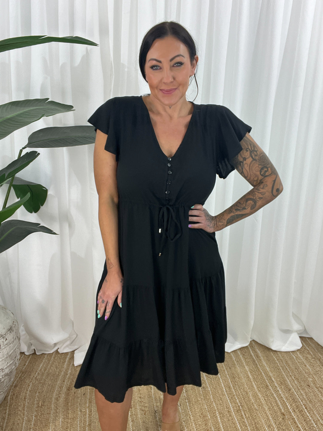 Adele | V-Neck Dress