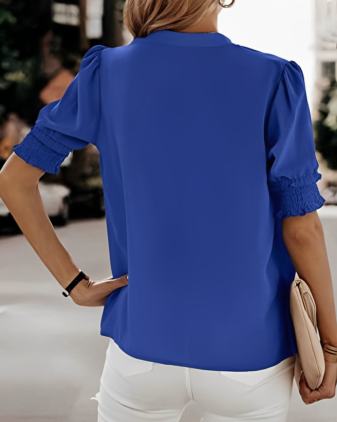 Elara | V-Neck Blouse