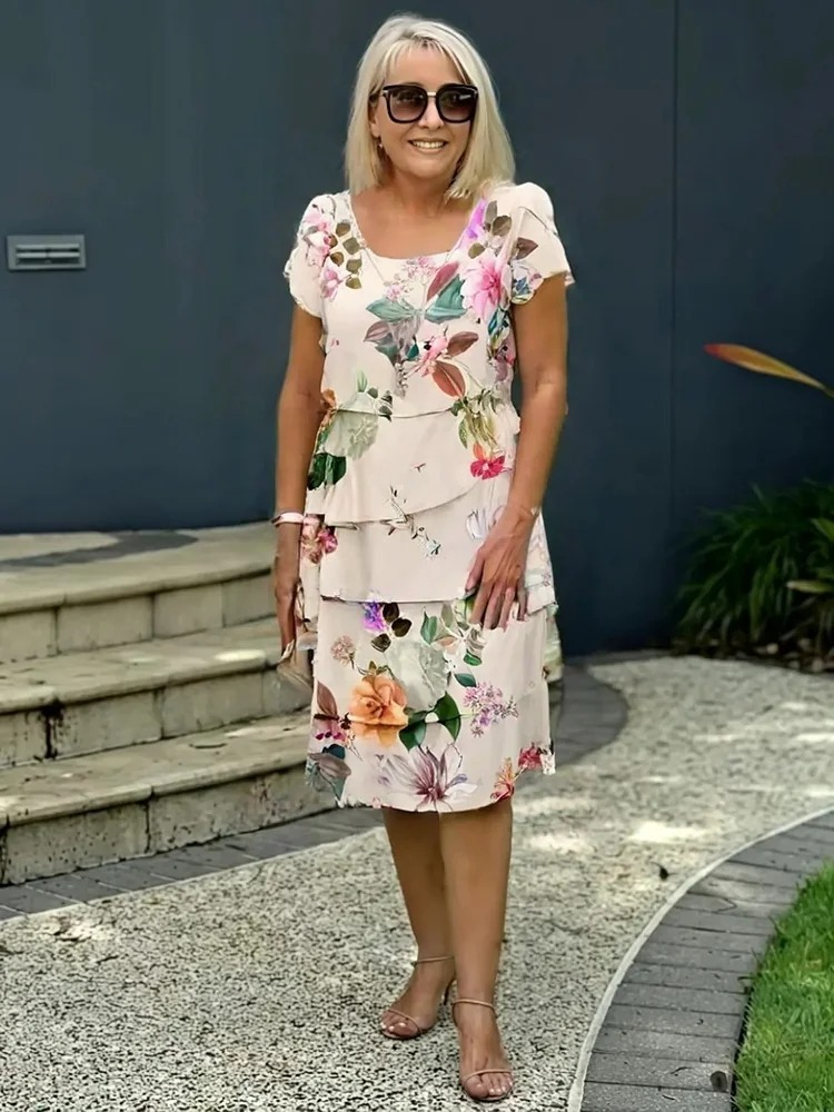 Sophie | Ruffle Tiered Dress