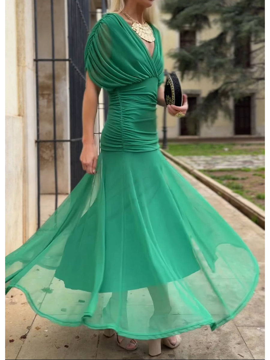 Aria | Elegant Midi Dress