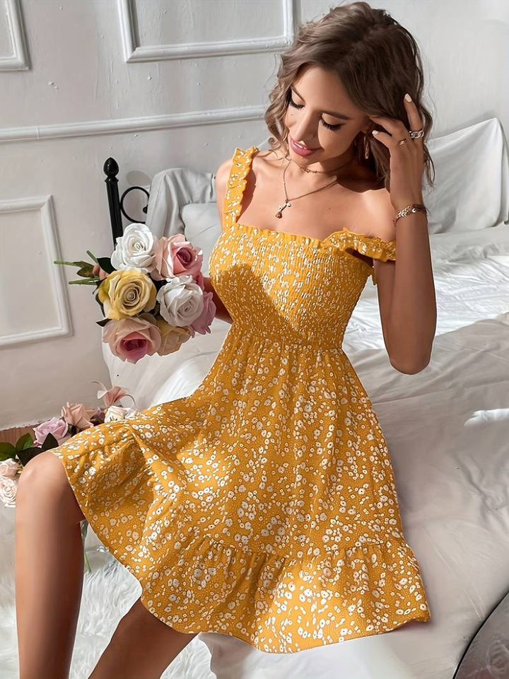 Seraphina | Sleeveless Floral Dress