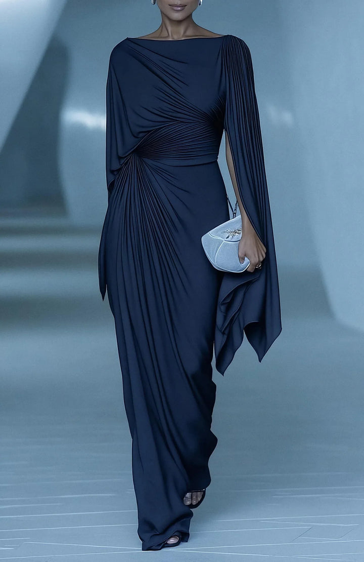 Althea | Pleated Maxi Dress