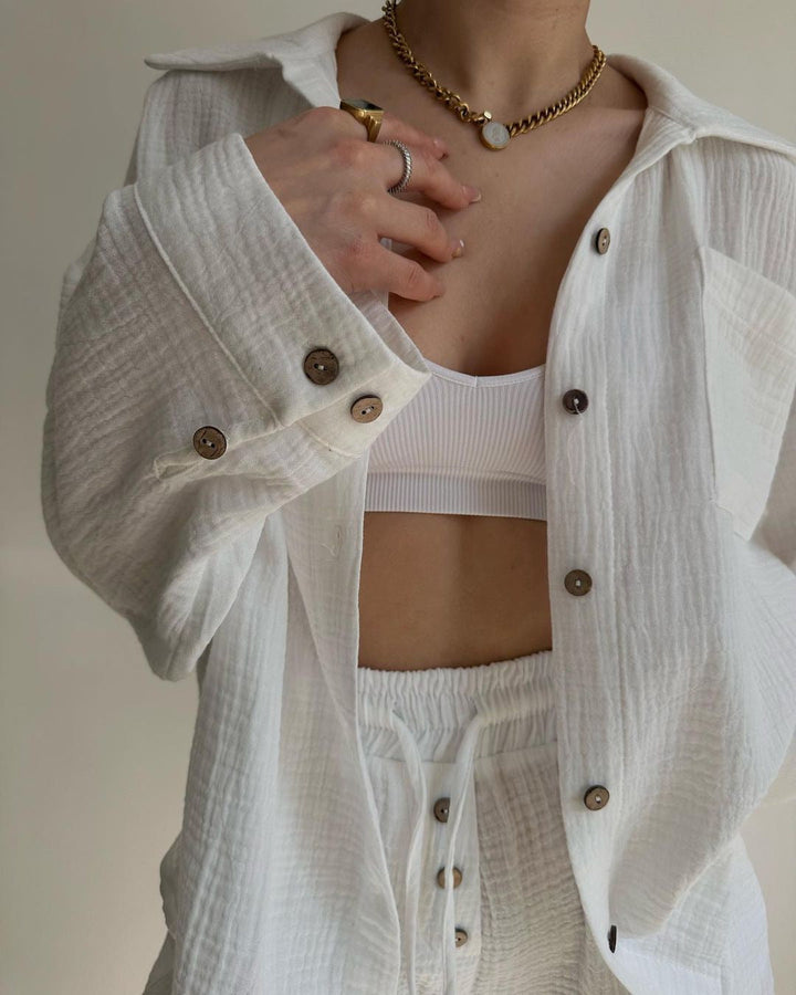 Monica Secrets | Breezy Two-Piece Set