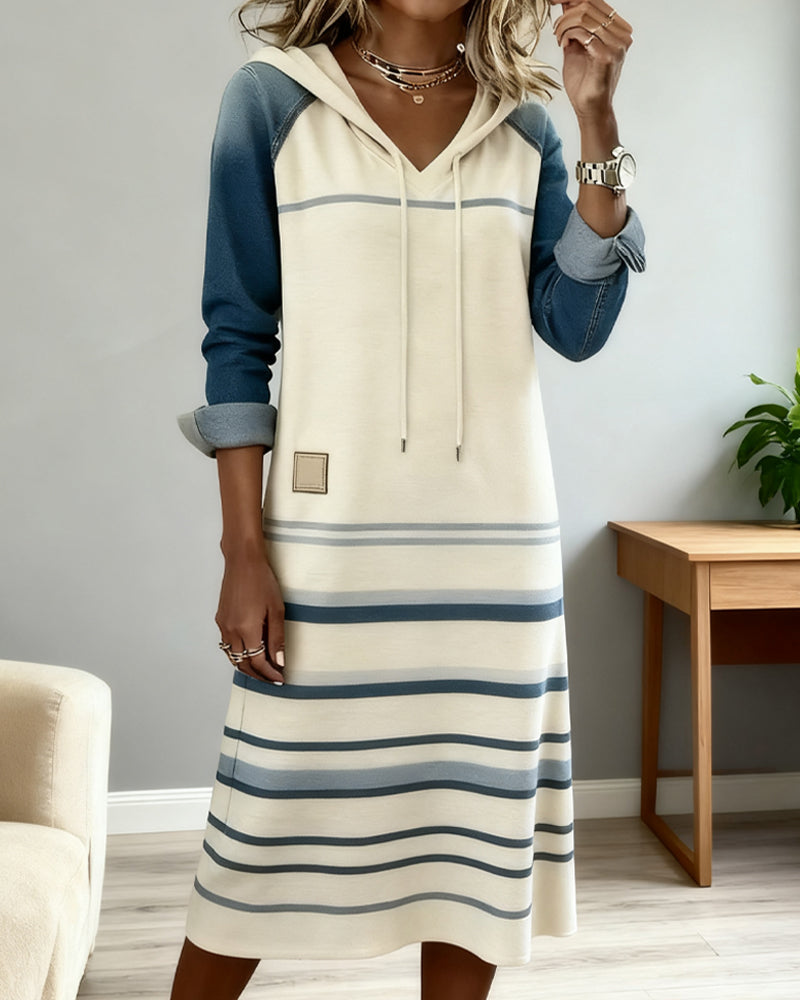 Elena | Hooded Dress