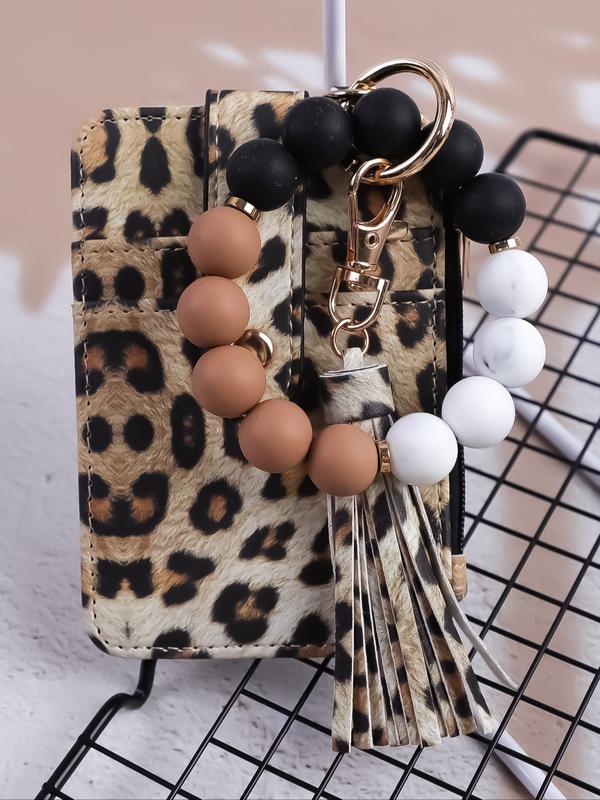 Monica Secrets | Trendy Keychain with Beads and Tassel