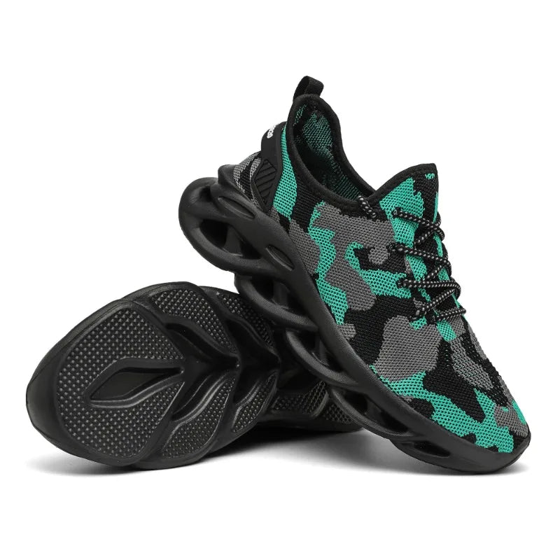 Monica Secrets | Camo-Knit Performance Trainer