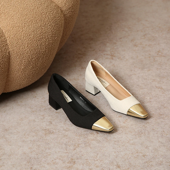 Monica Secrets | Cap-Toe Heel