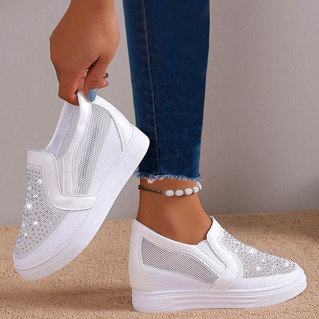 Monica Secrets | Modern Sparkle Sneakers