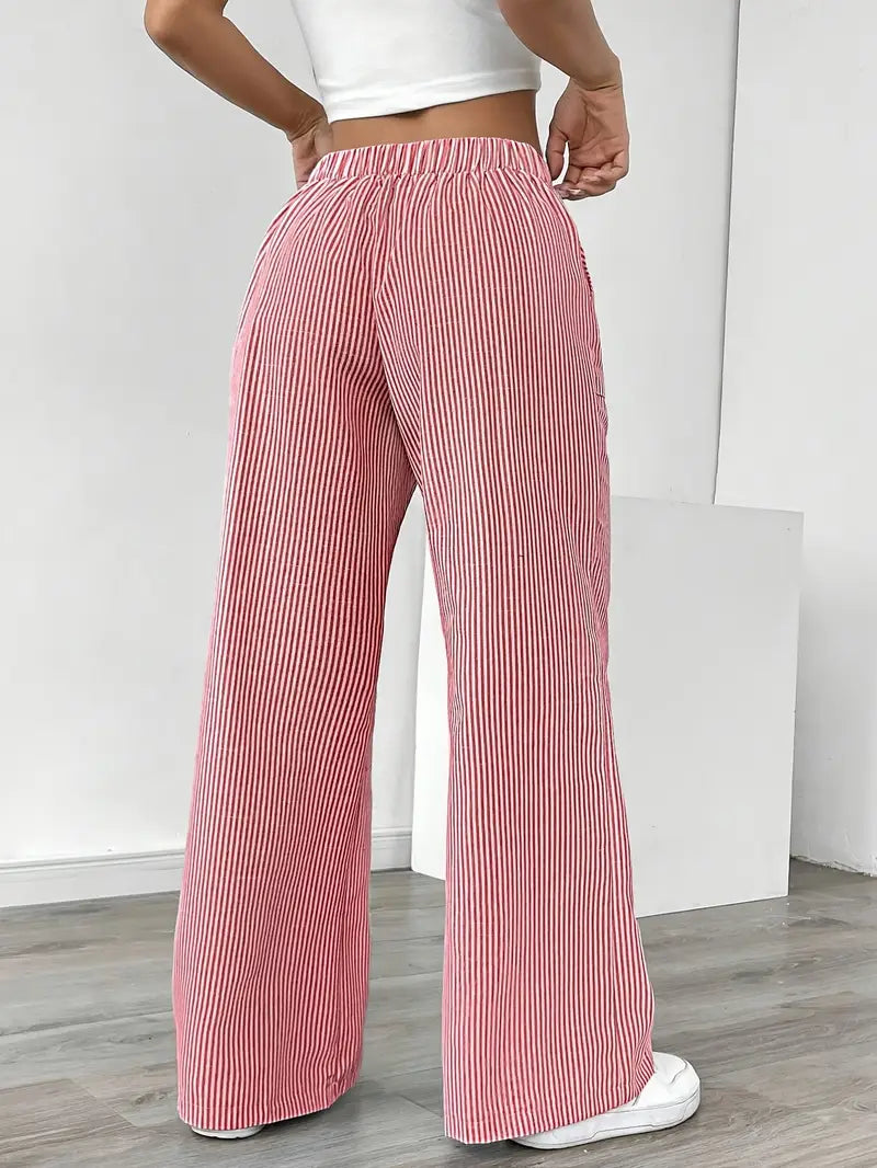 Clara | Relaxed Stripe Pants