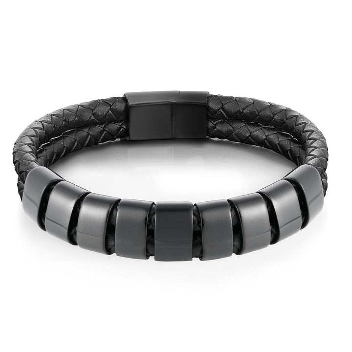 Minimal Personalized Name(s) Leather Bracelet