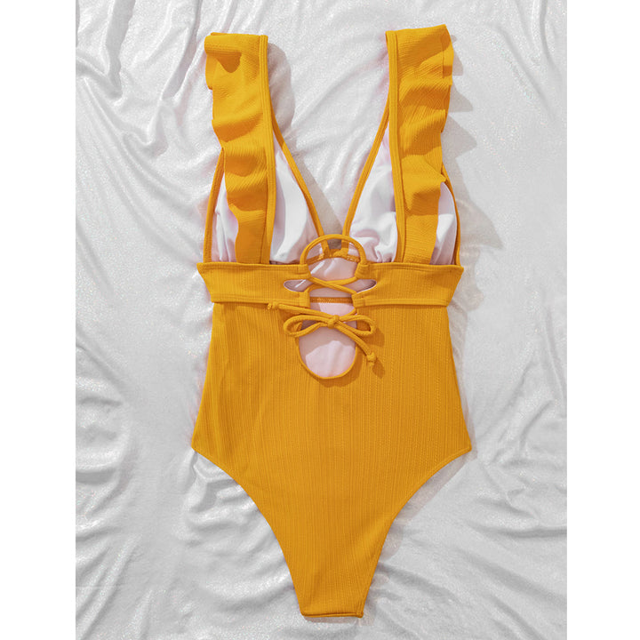 Selene | Ruffled Swimsuit