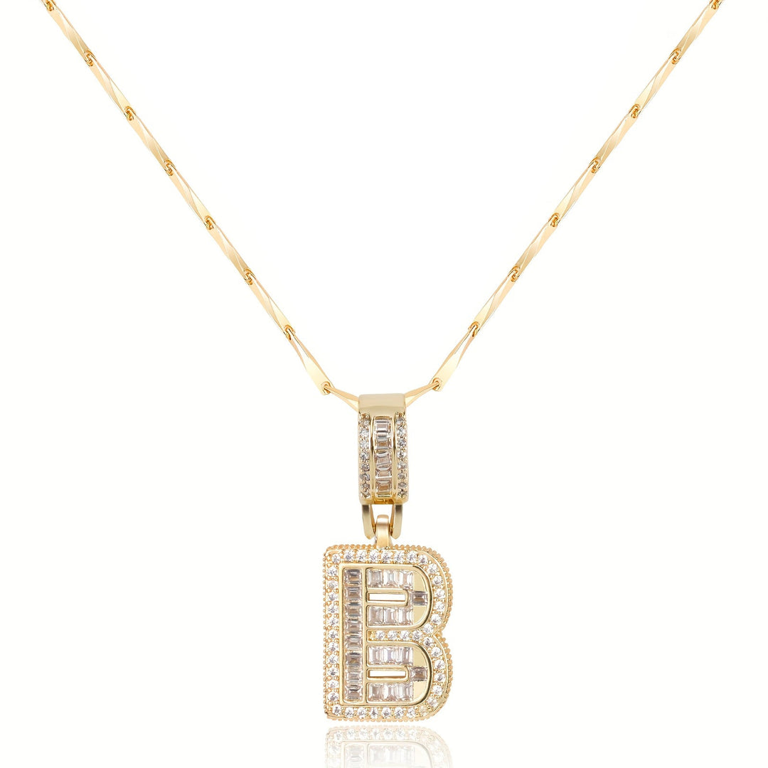 Bold Initial Necklace