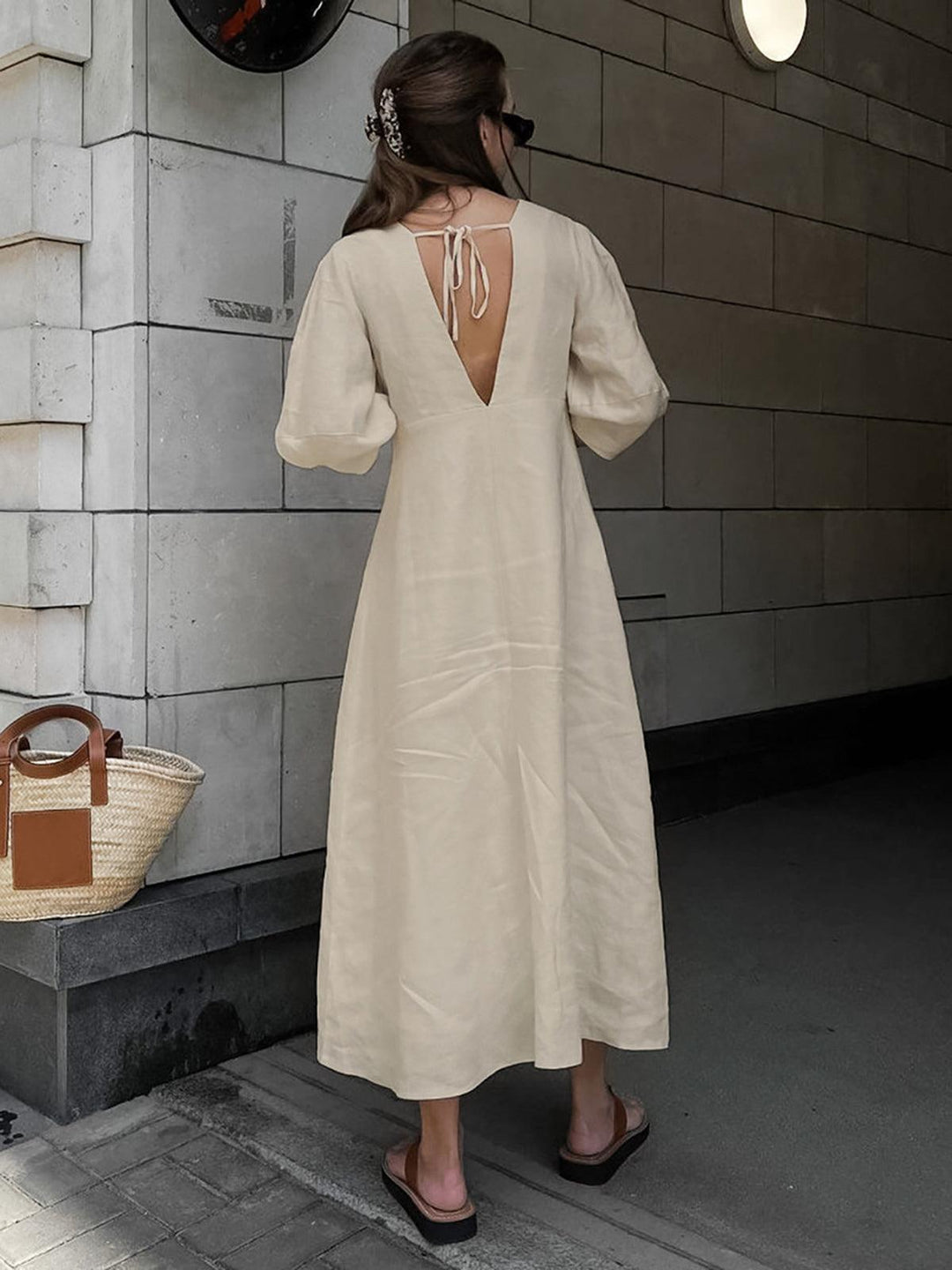 Monica Secrets | Buttoned Maxi Dress