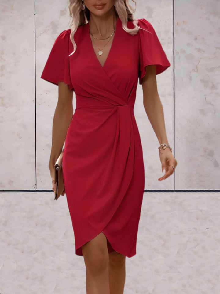 Cecilia | V-Neck Wrap Dress