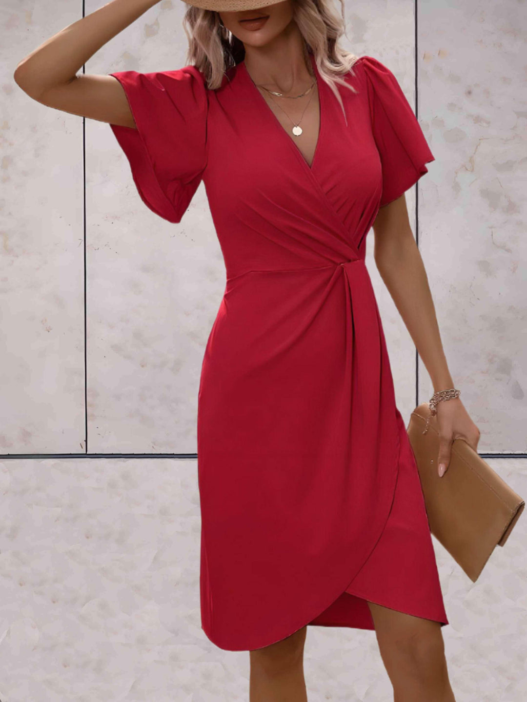 Cecilia | V-Neck Wrap Dress