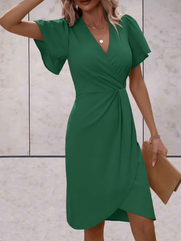 Cecilia | V-Neck Wrap Dress
