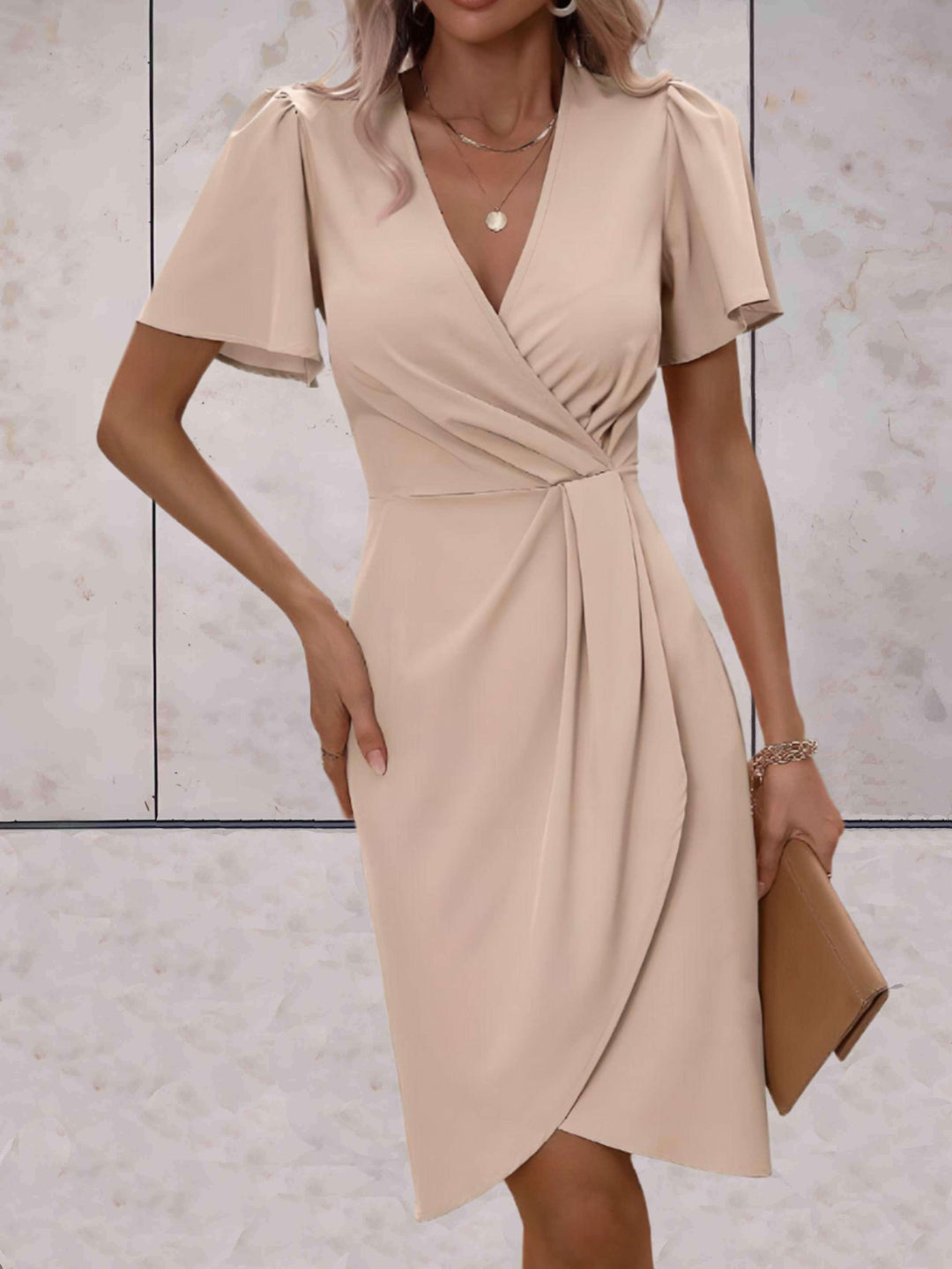 Cecilia | V-Neck Wrap Dress