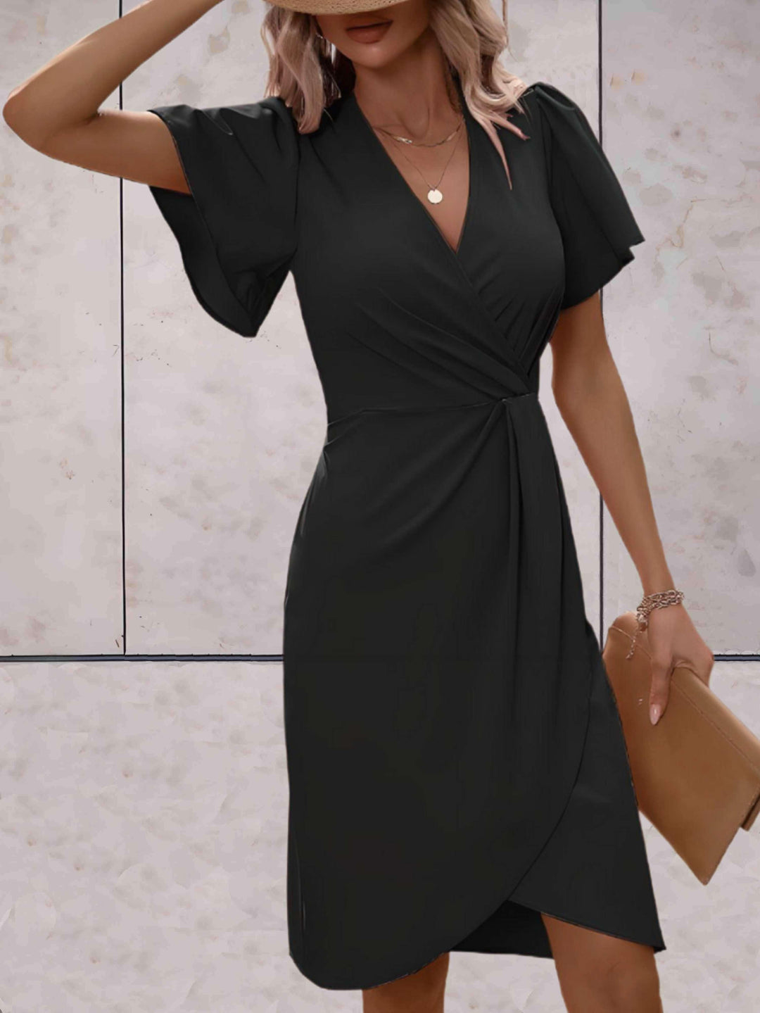 Cecilia | V-Neck Wrap Dress