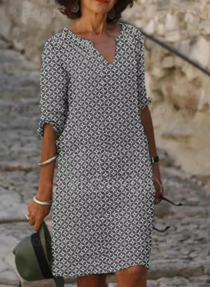 Iris | V-Neck Dress
