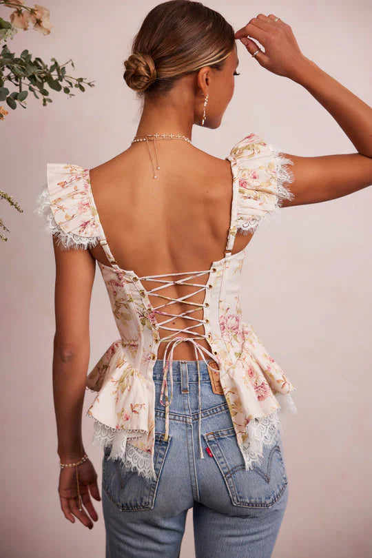 Isolde | Peplum Top