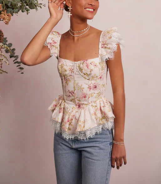 Isolde | Peplum Top
