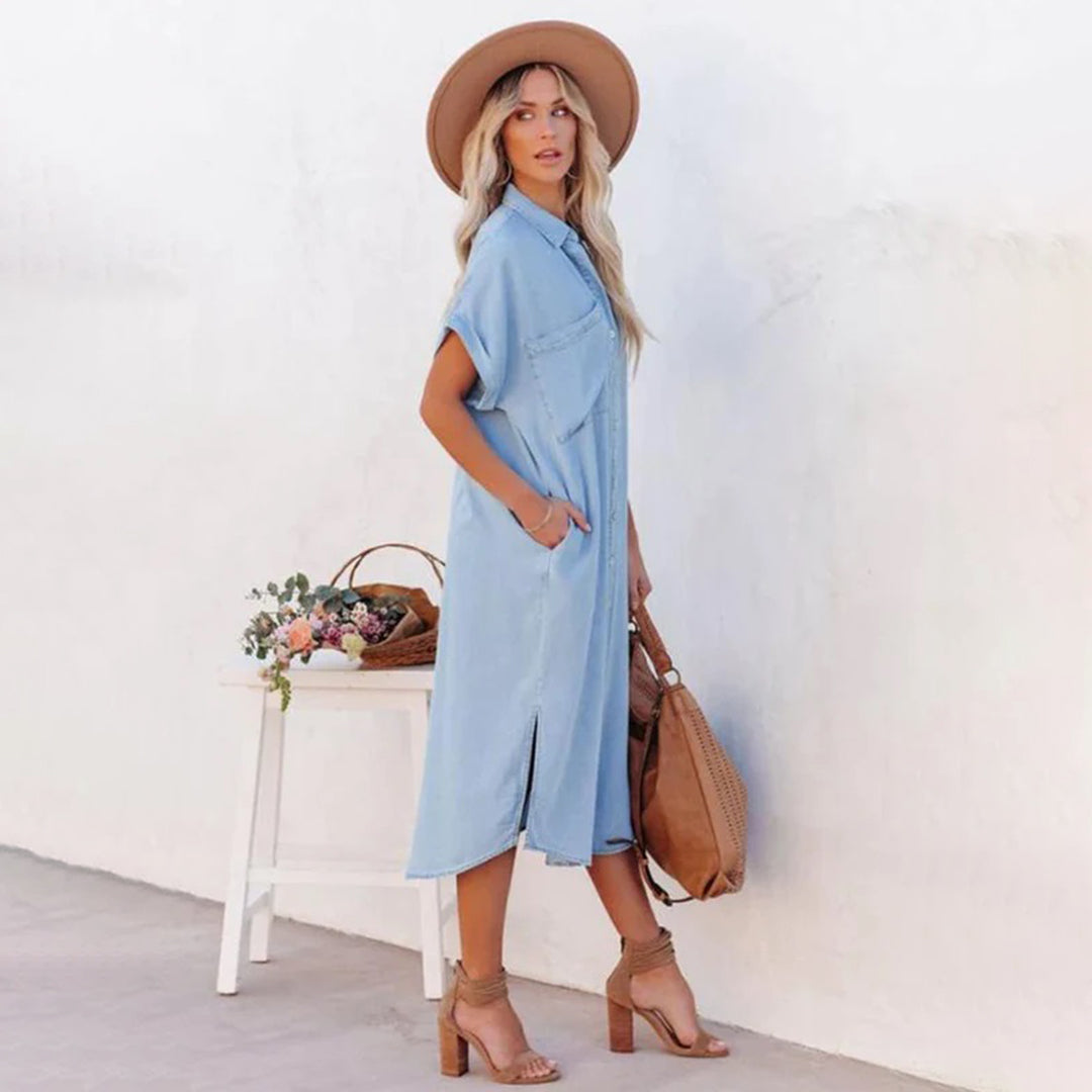 Monica Secrets | Casual Relaxed Fit Summer Dress