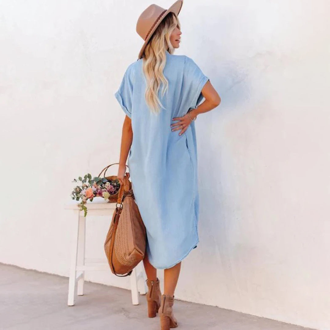 Monica Secrets | Casual Relaxed Fit Summer Dress