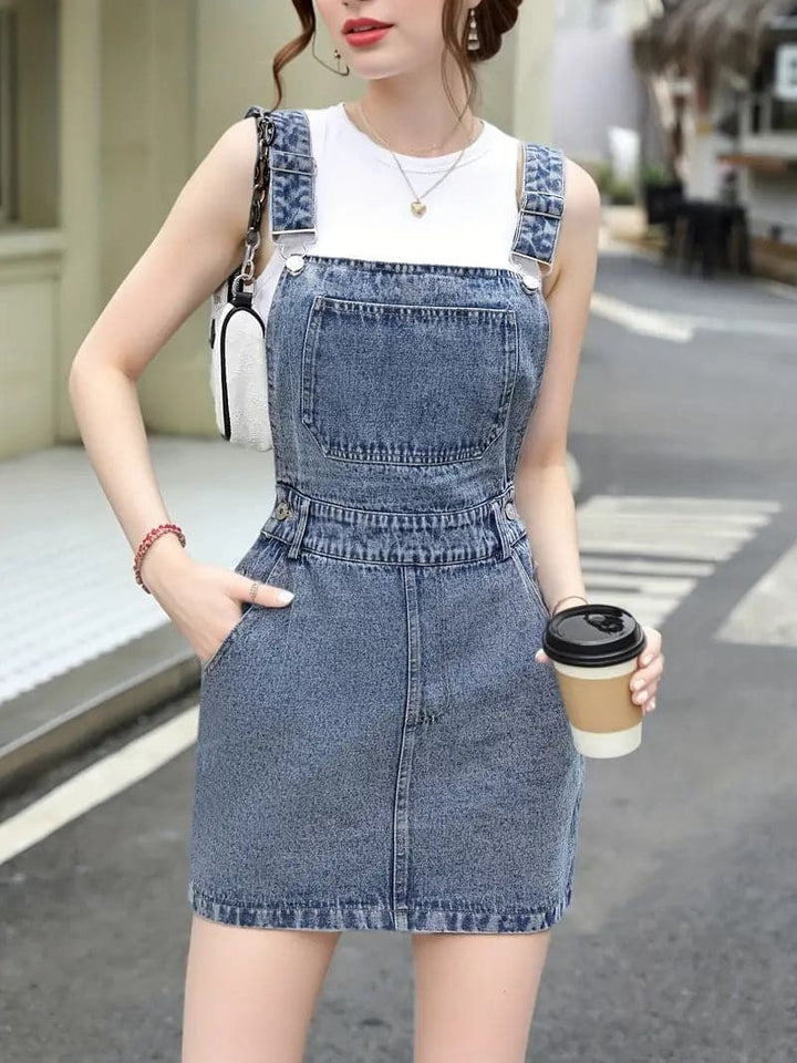 Clara | Sleeveless Overall Dress
