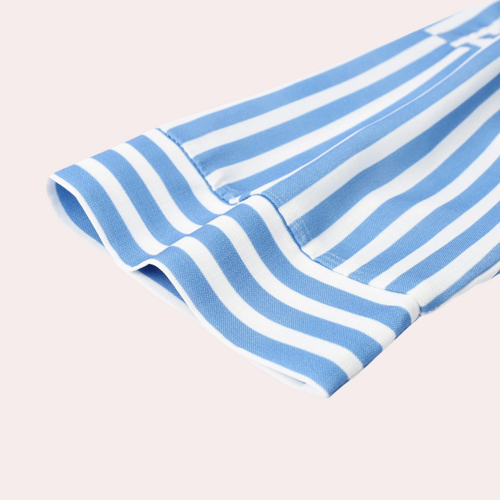 Leila | Striped Midi Dress